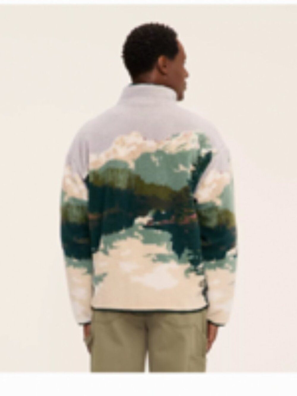 Woolrich Faux Shearling Zip Up Jacket in Medium - Picture 3 of 6